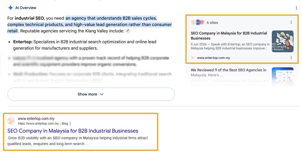 B2B seo service company in malaysia